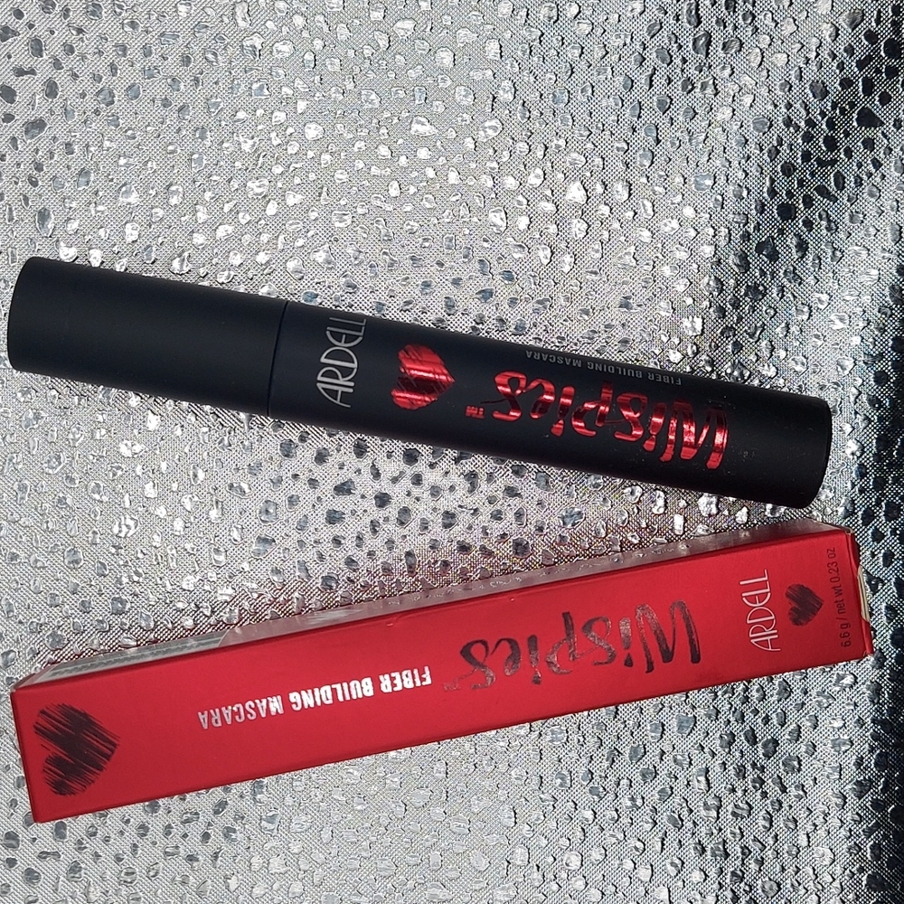 Ardell Wispies Fiber Building Mascara NIB .23 oz Jet Black